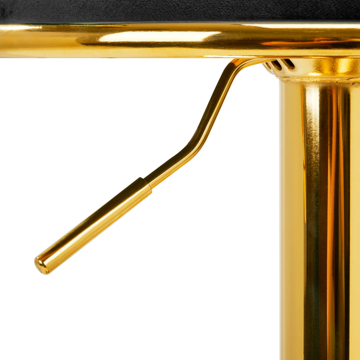 4Rico Bar Hocker QS-B313A Black Velvet - Image 4