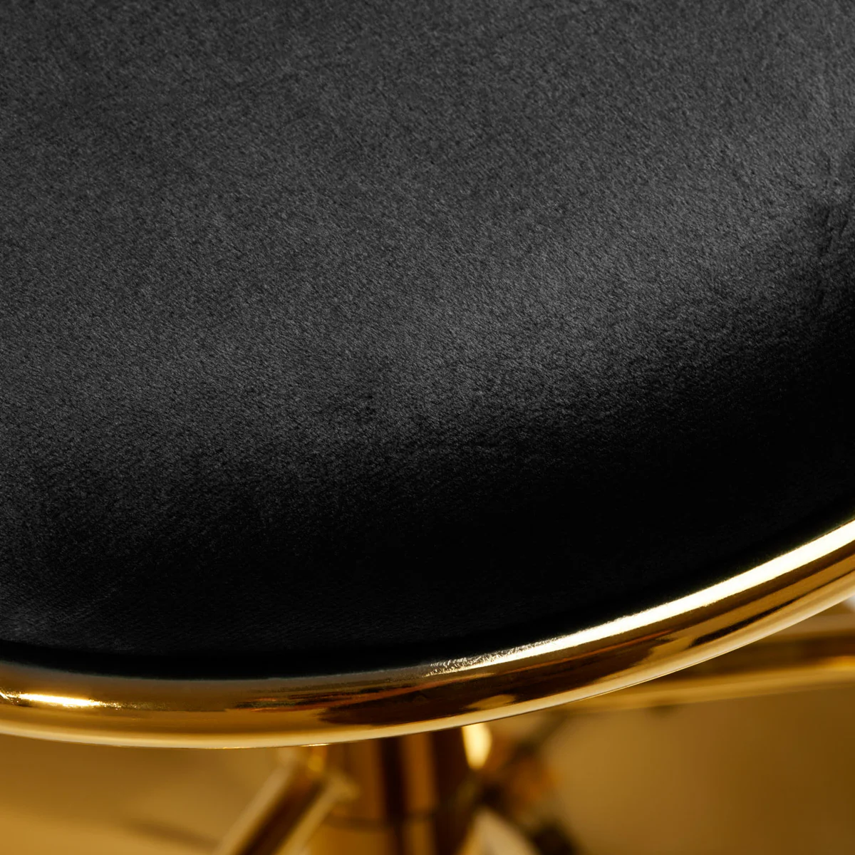 4Rico Bar Hocker QS-B313A Black Velvet - Image 6
