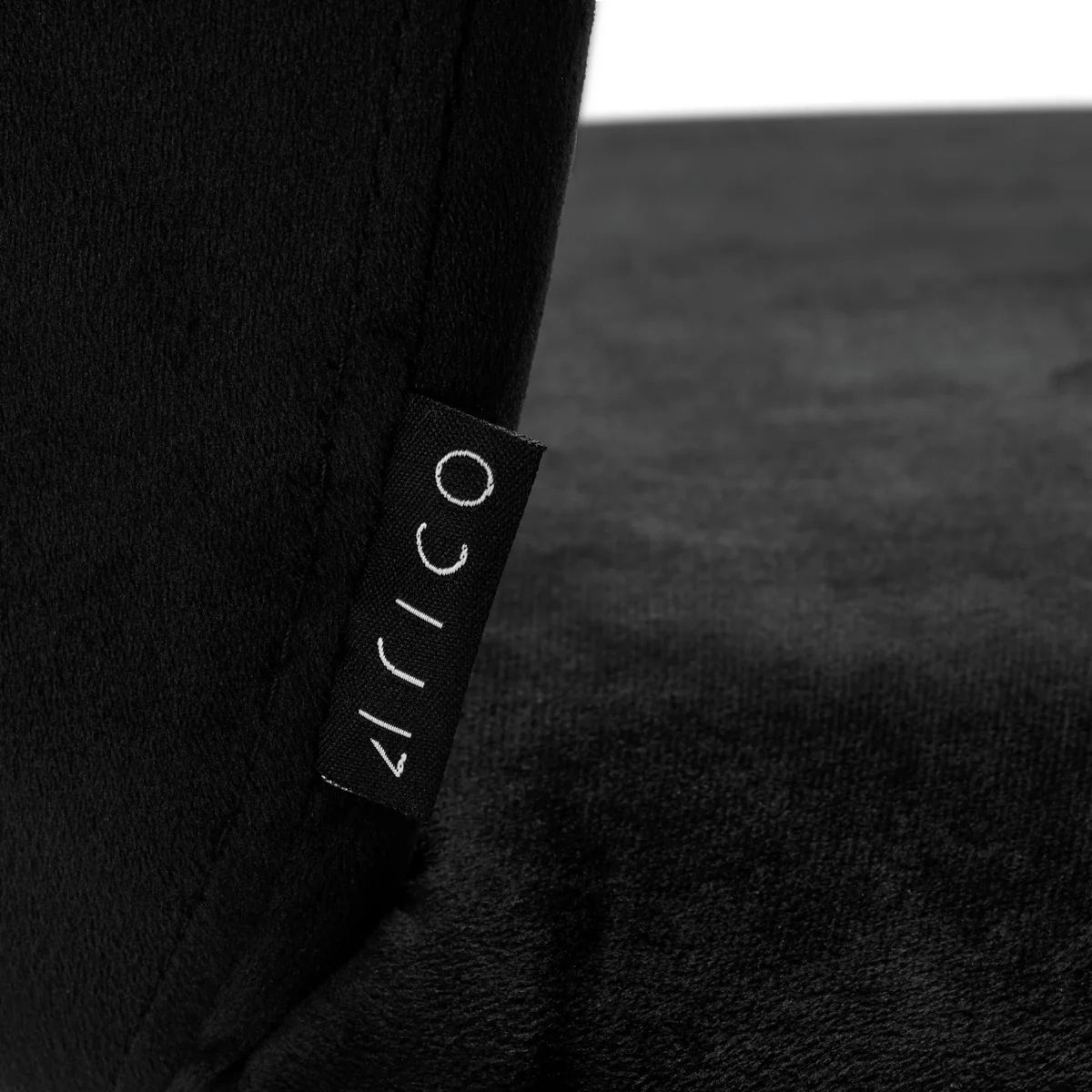 4Rico Bar Hocker QS-B801 black velvet - Image 5