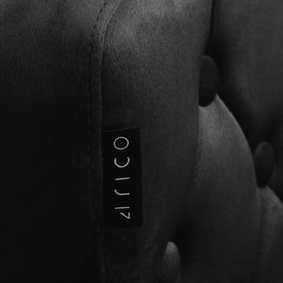4Rico Chair QS-OF213G Black - Image 9
