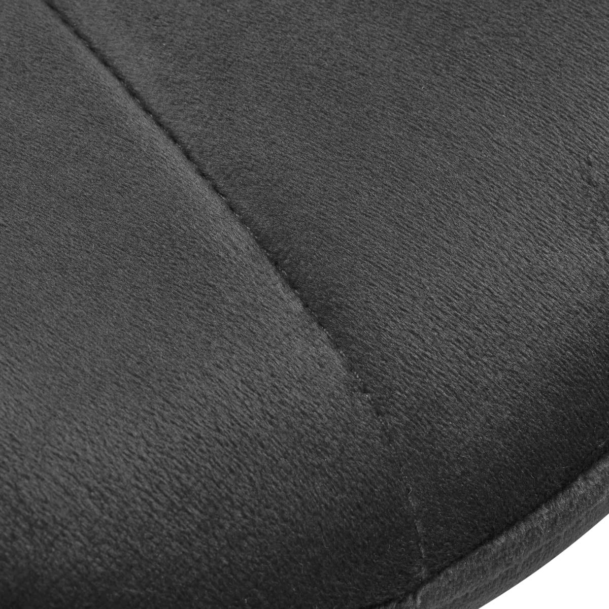 4Rico Cosmetic chair QS-186 gray velvet - Image 6
