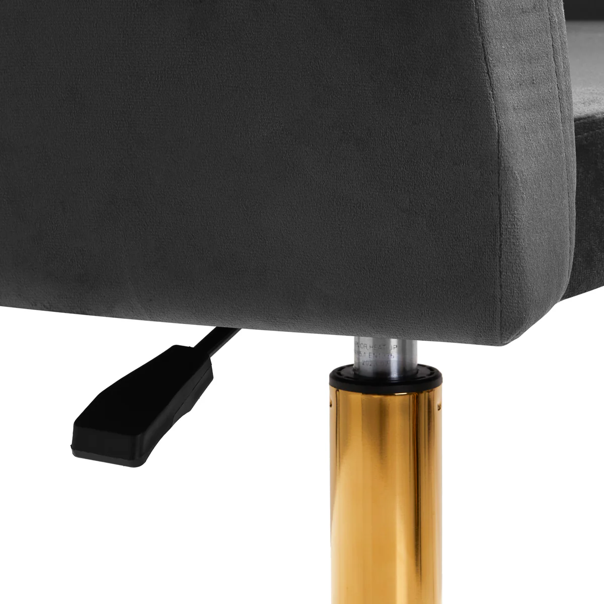 4Rico Swivel Chair QS-BL14G Grey - Image 6