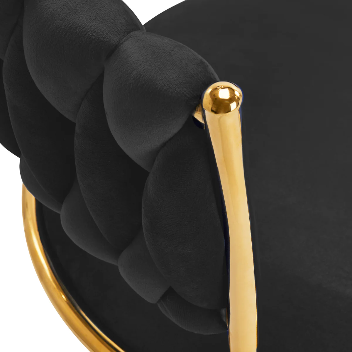 4Rico Swivel Chair QS-GW01G Black - Image 9