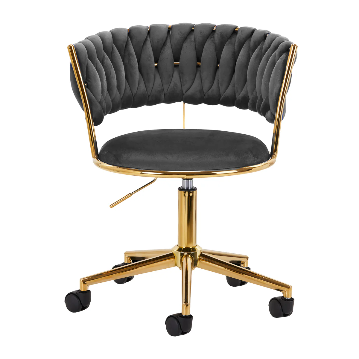 4Rico Swivel Chair QS-GW01G Gray - Image 3