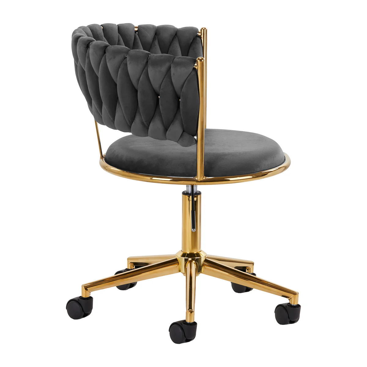 4Rico Swivel Chair QS-GW01G Gray - Image 4