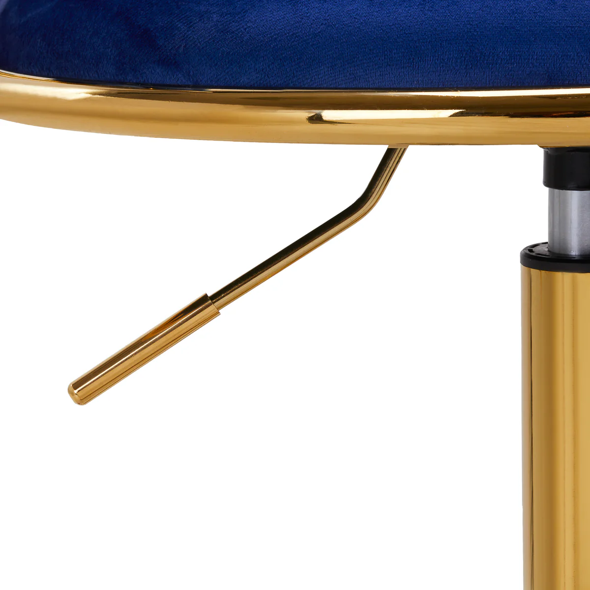 4Rico Swivel Chair QS-GW01G Navy Blue - Image 6