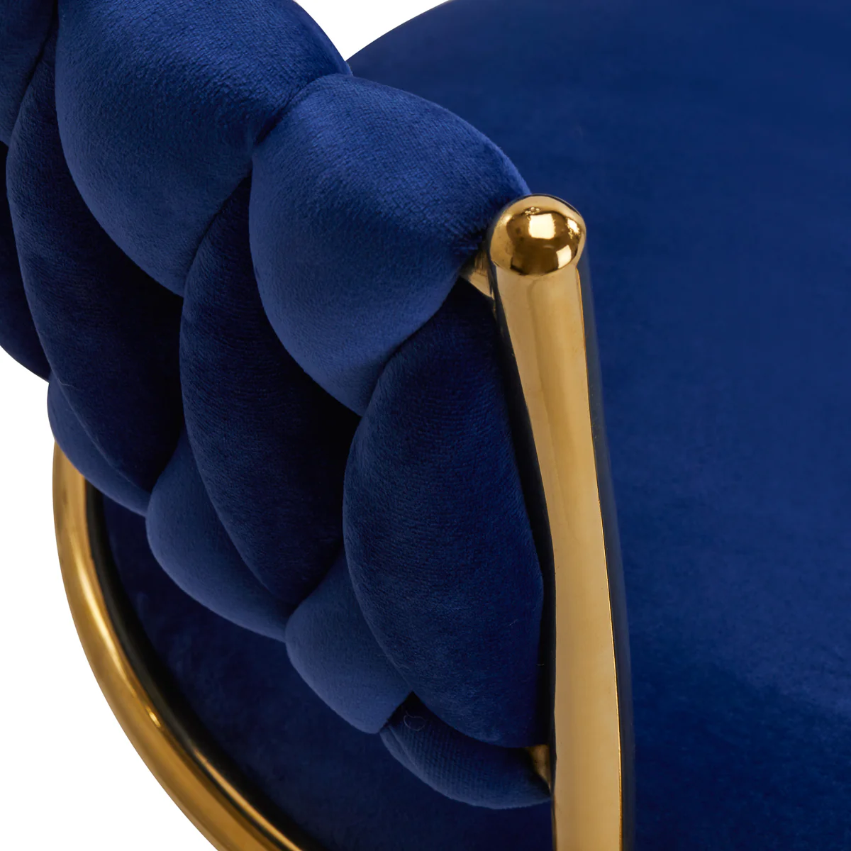 4Rico Swivel Chair QS-GW01G Navy Blue - Image 9