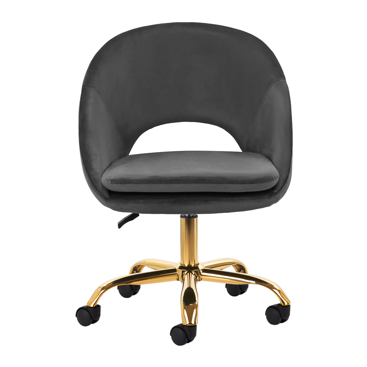 4Rico Swivel Chair QS-MF18G Grey - Image 2