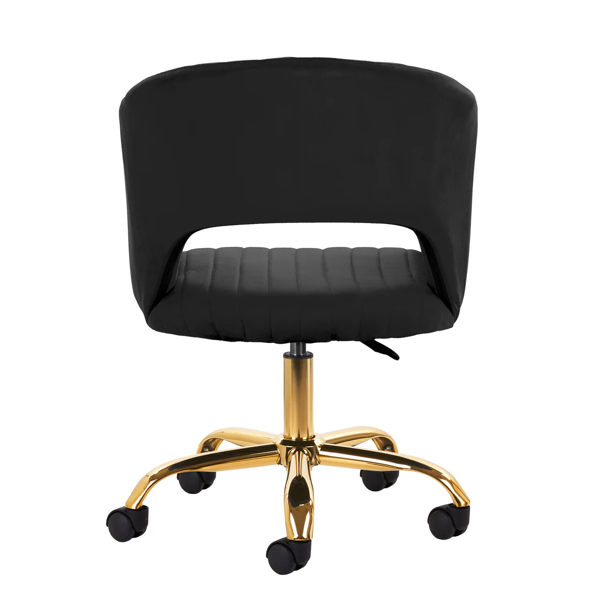 4Rico Swivel Chair QS-OF212G Black - Image 4