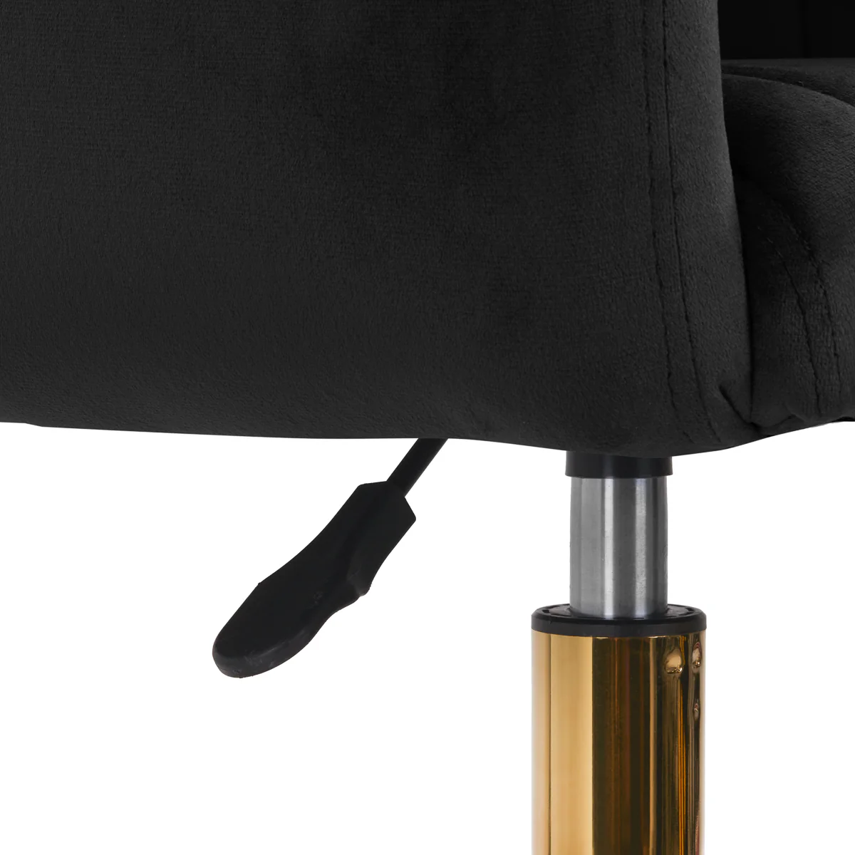 4Rico Swivel Chair QS-OF212G Black - Image 6
