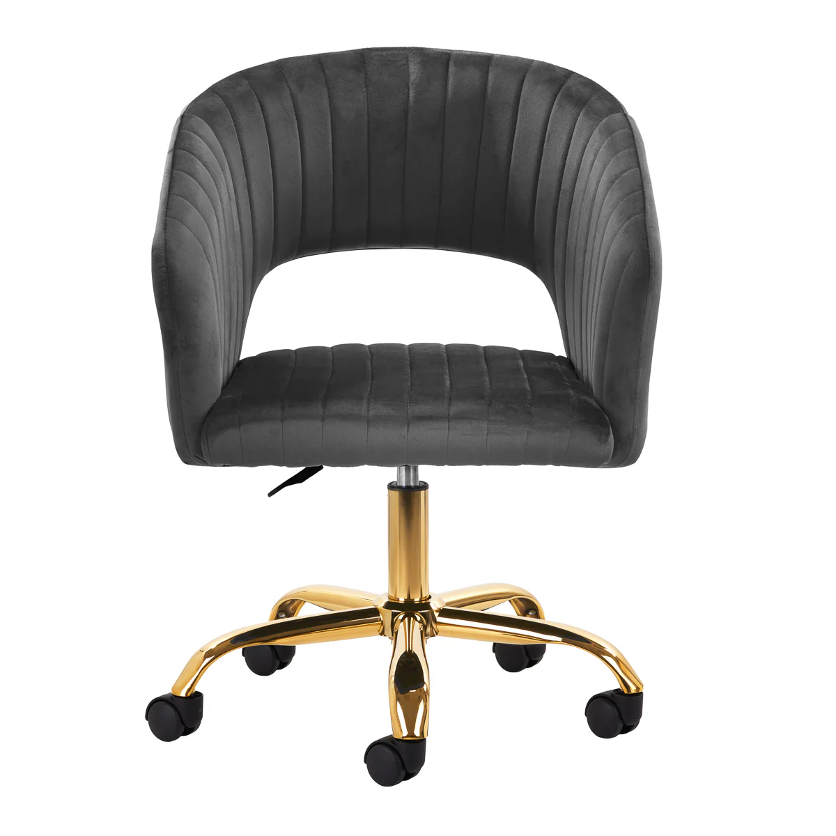 4Rico Swivel Chair QS-OF212G Grey - Image 2