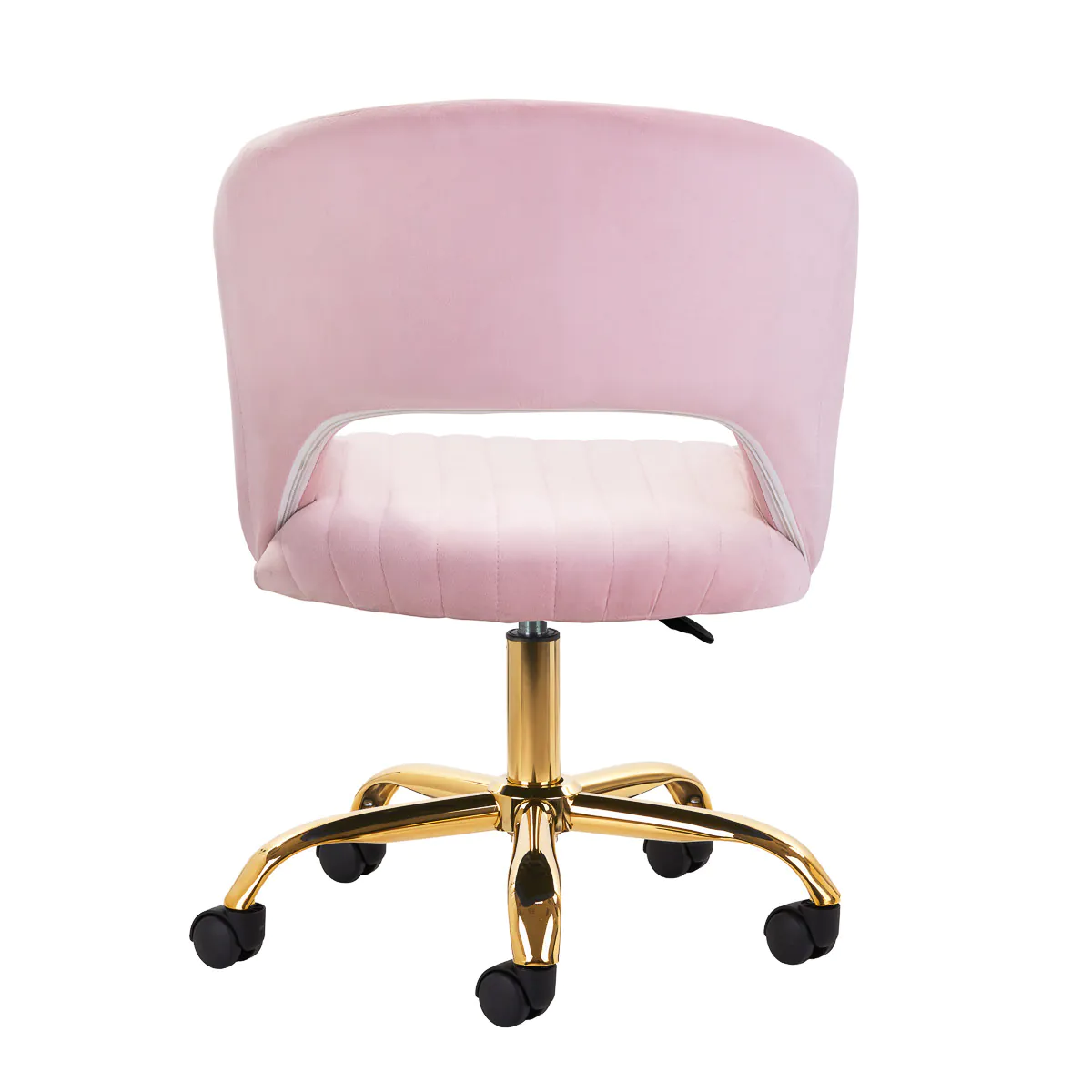 4Rico Swivel Chair QS-OF212G Pink - Image 5