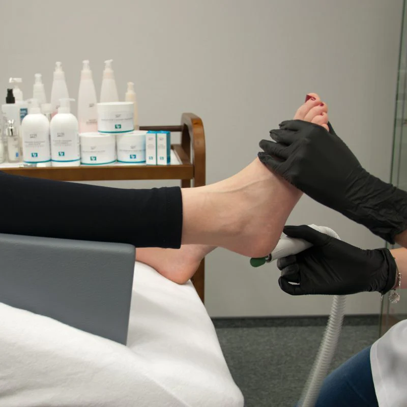 Activ Podo Black Pedicure Footrest - Durable Polyurethane Foam with Anti-Bacterial Technology - Image 8