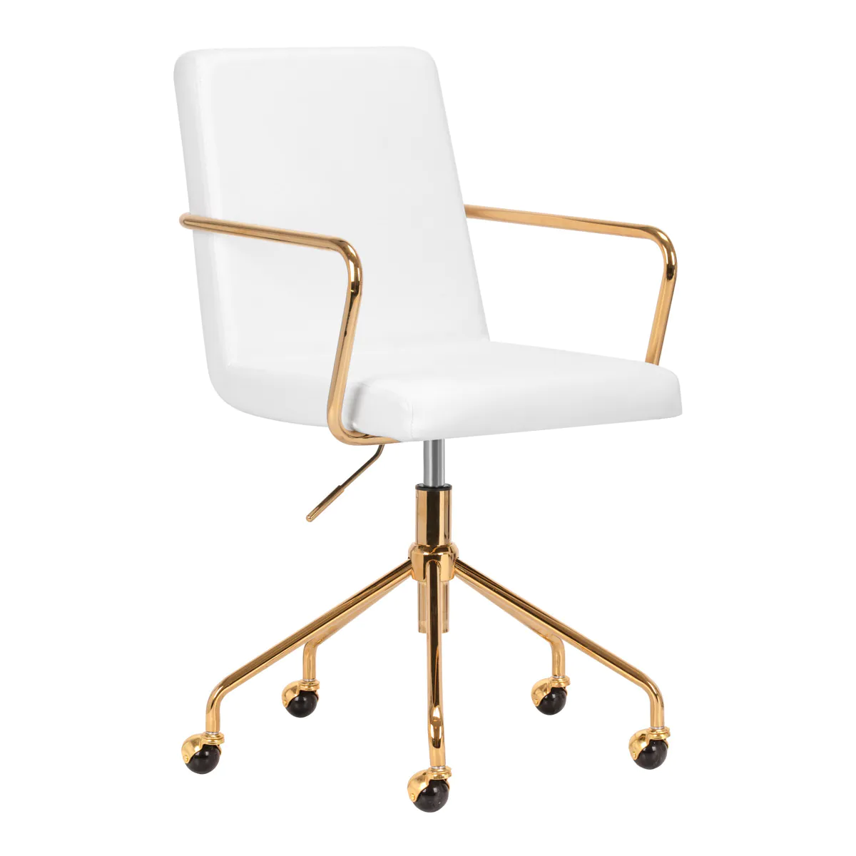ActiveShop Beauty Chair QS-OF211G White & Gold