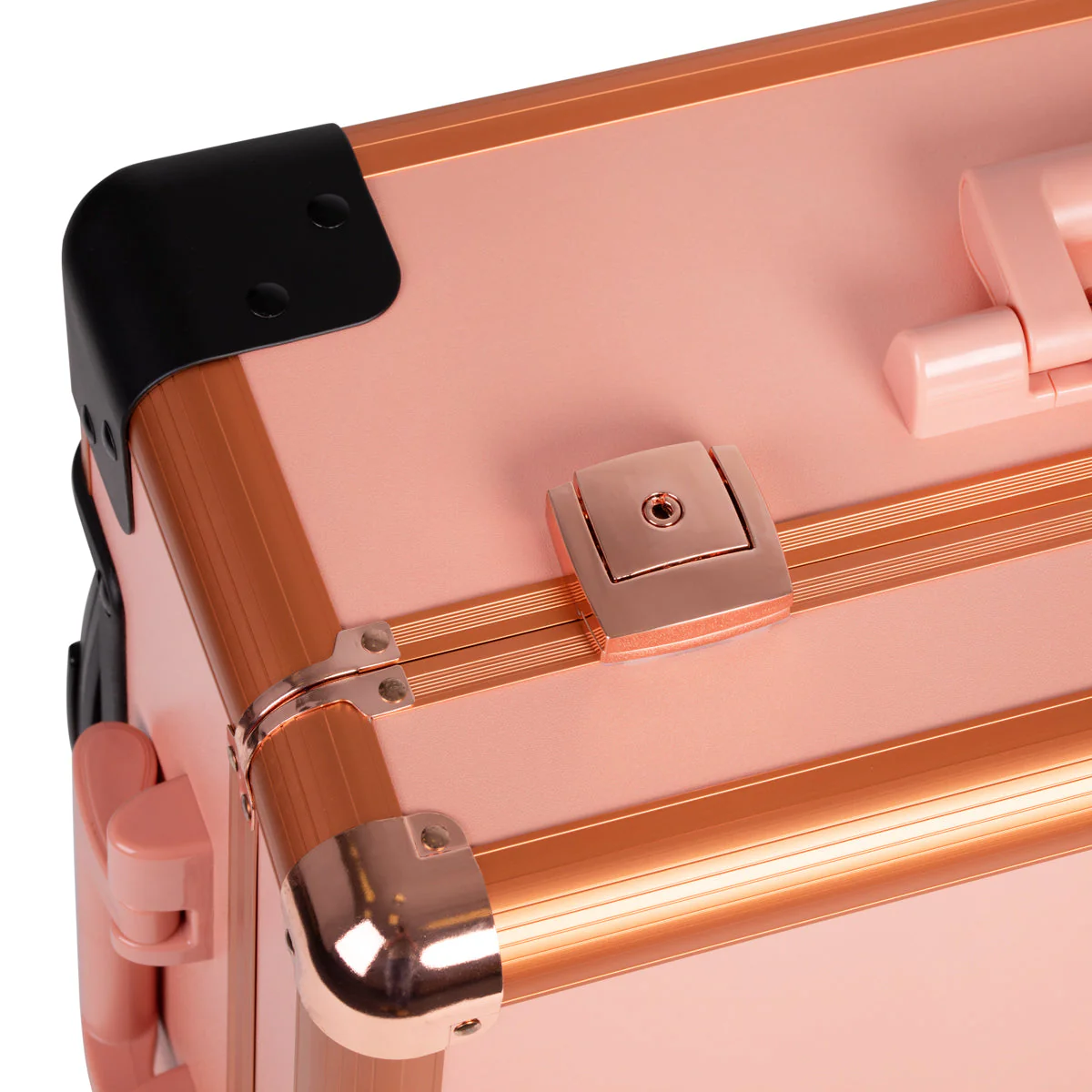 ActiveShop Case Portable Makeup Stand T-27 Rose Gold - Image 4