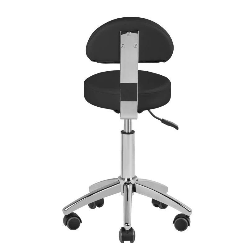 ActiveShop Cosmetic Chair AM-304 Black & Silver - Image 3