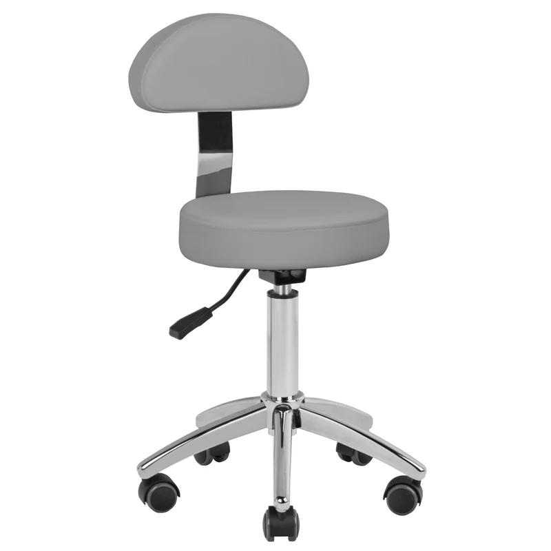 ActiveShop Cosmetic Chair AM-304 Gray & Silver