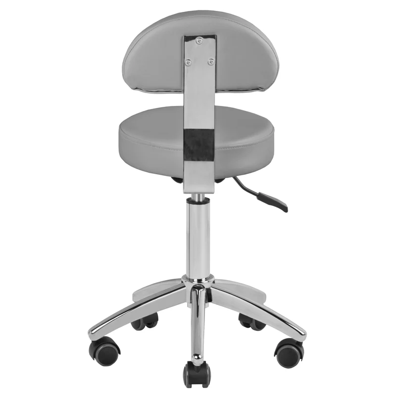 ActiveShop Cosmetic Chair AM-304 Gray & Silver - Image 2