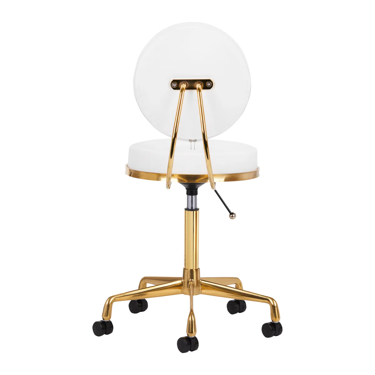 ActiveShop Cosmetic Chair H5 White Gold - Image 4