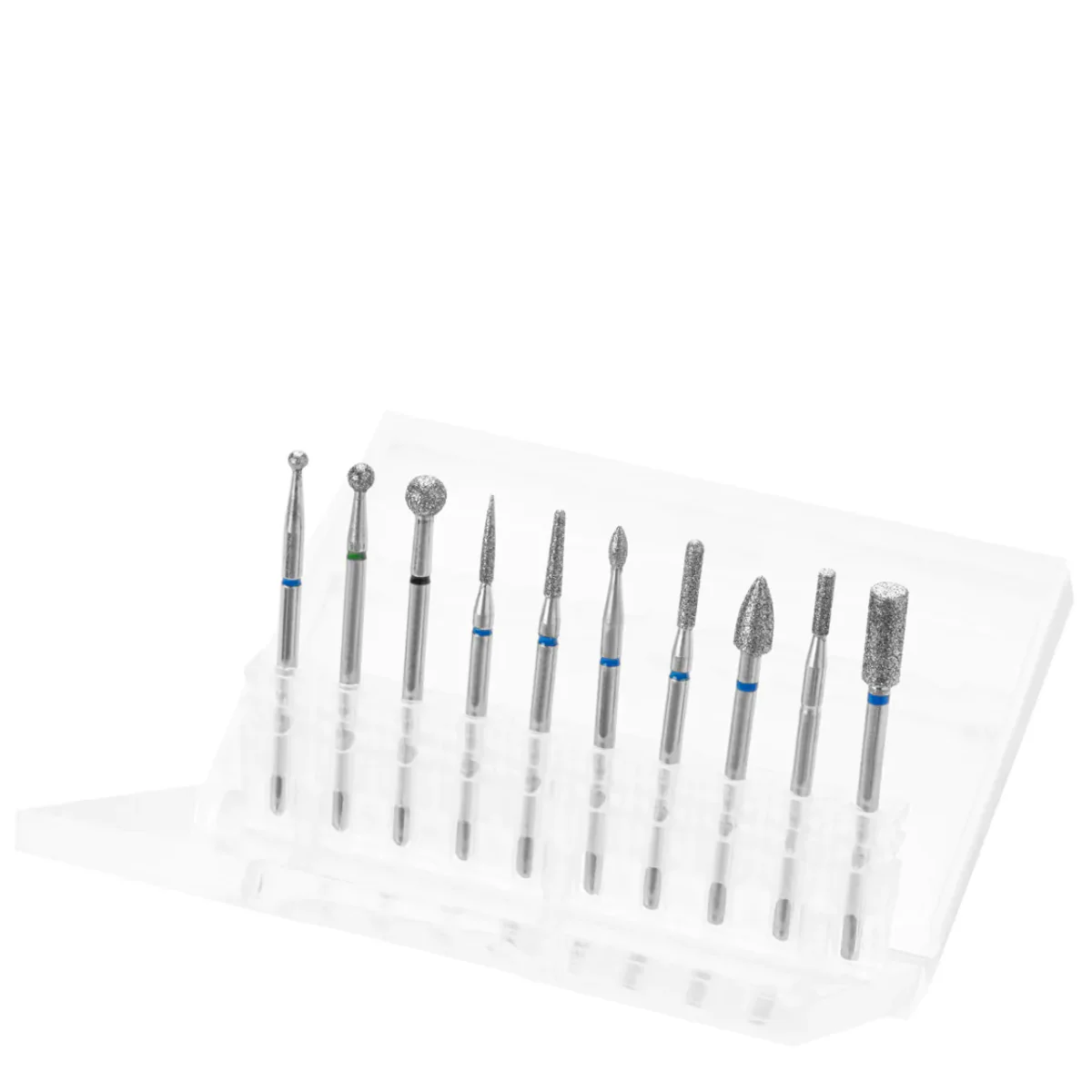 Activeshop Diamond Nail Drill Bits Set 10Pcs