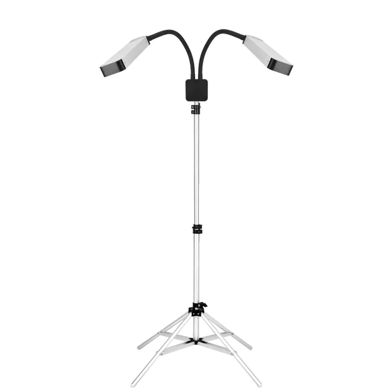 ActiveShop Eyelashes & Makeup LED Lamp Polluks II Black & Silver MSP-lD01 - Image 4