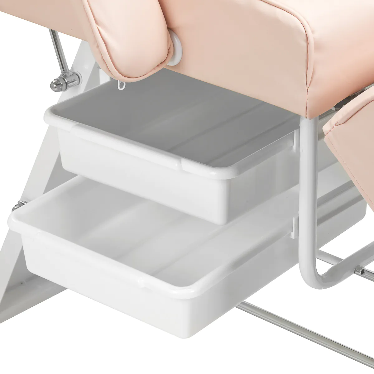 ActiveShop Hydraulic Cosmetic Chair Basic 202 with Trays Pink - Image 16