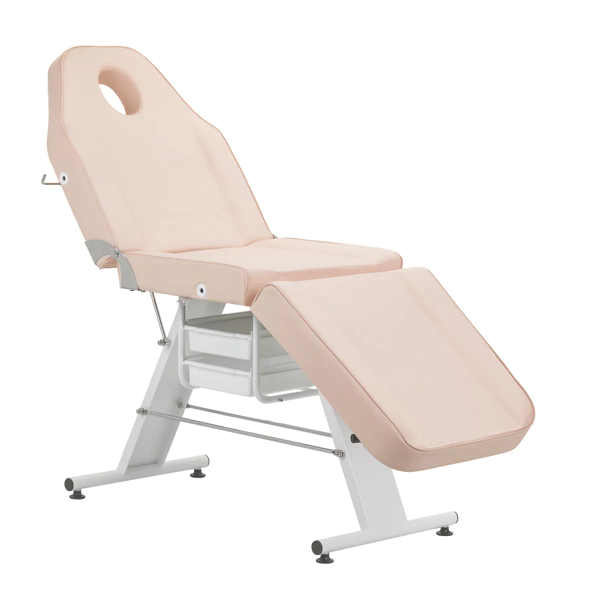 ActiveShop Hydraulic Cosmetic Chair Basic 202 with Trays Pink - Image 4