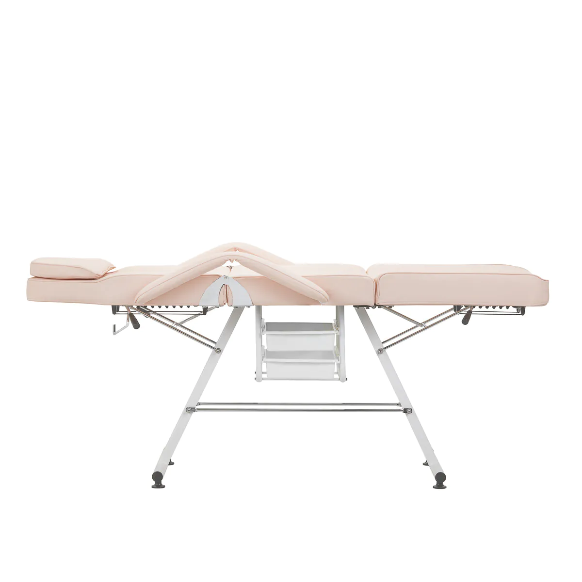 ActiveShop Hydraulic Cosmetic Chair Basic 202 with Trays Pink - Image 8