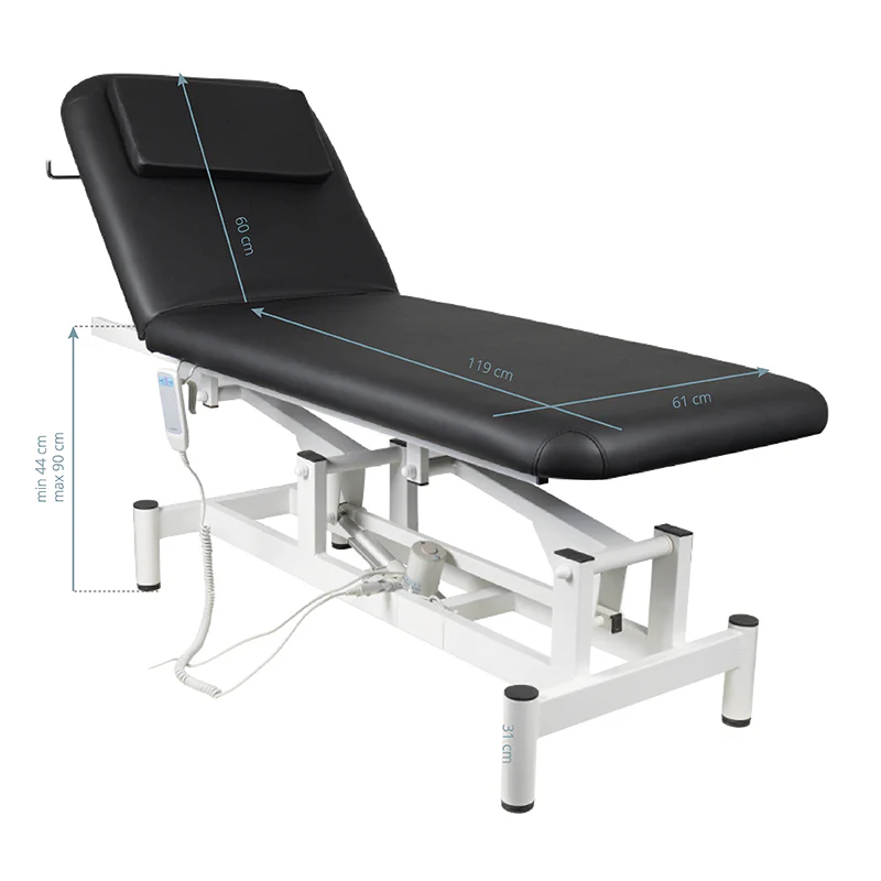 ActiveShop Massage Electric Bed 079 Black 1 Motor - Image 3