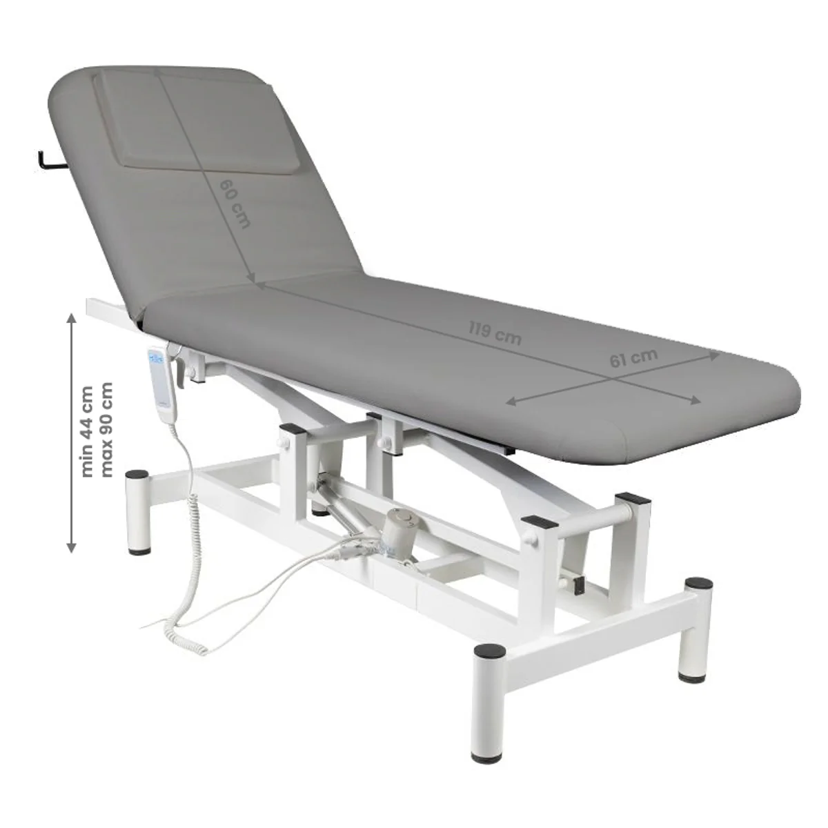 ActiveShop Massage Electric Bed 079 Gray 1 Motor - Image 2