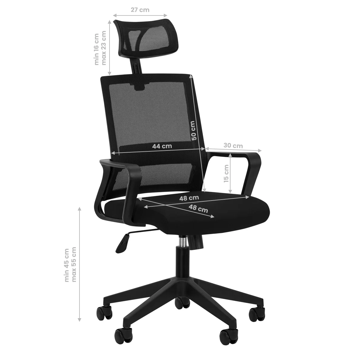 ActiveShop Office / Manicure Chair QS-05 Black - Image 2