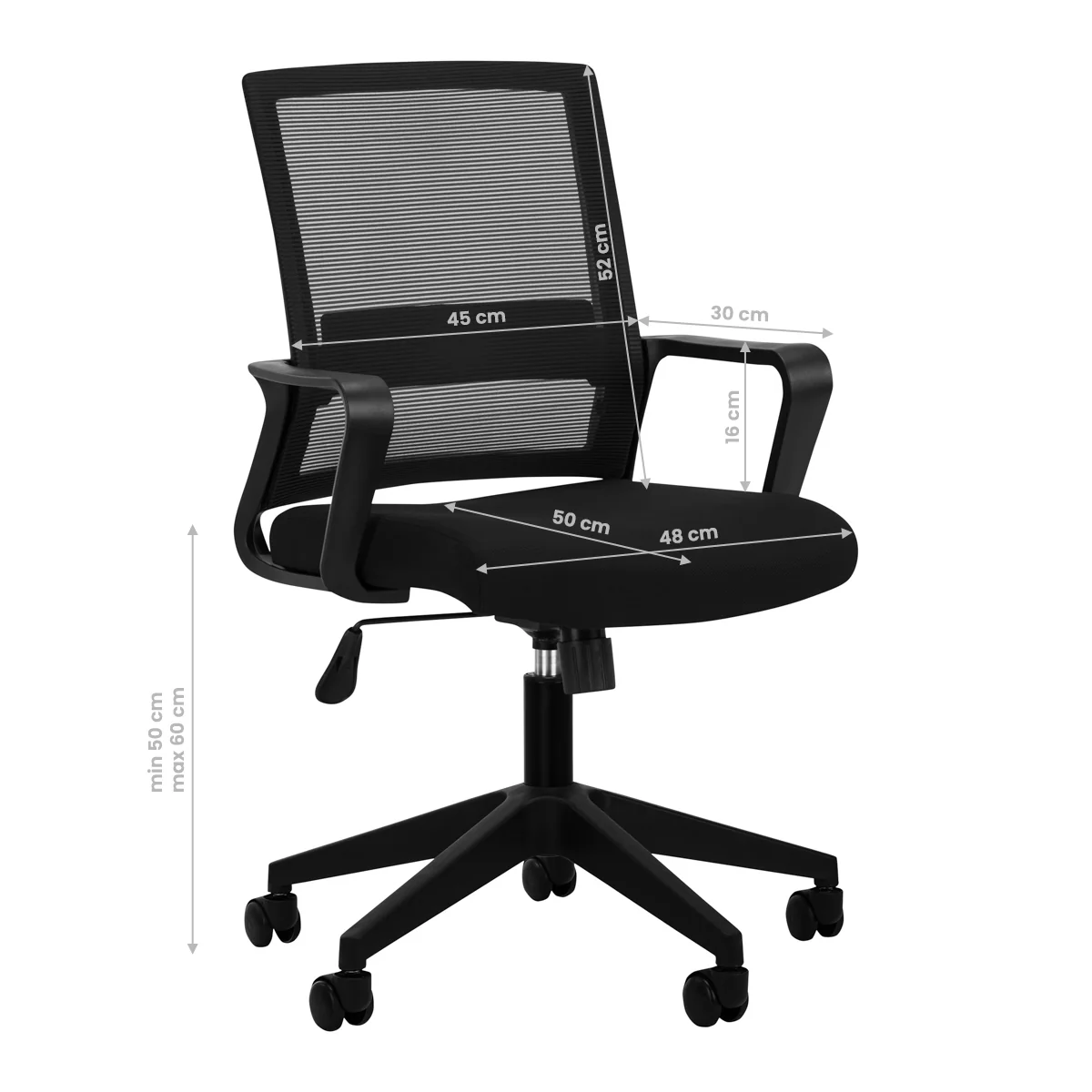 ActiveShop Office / Manicure Chair QS-11 Black - Image 2
