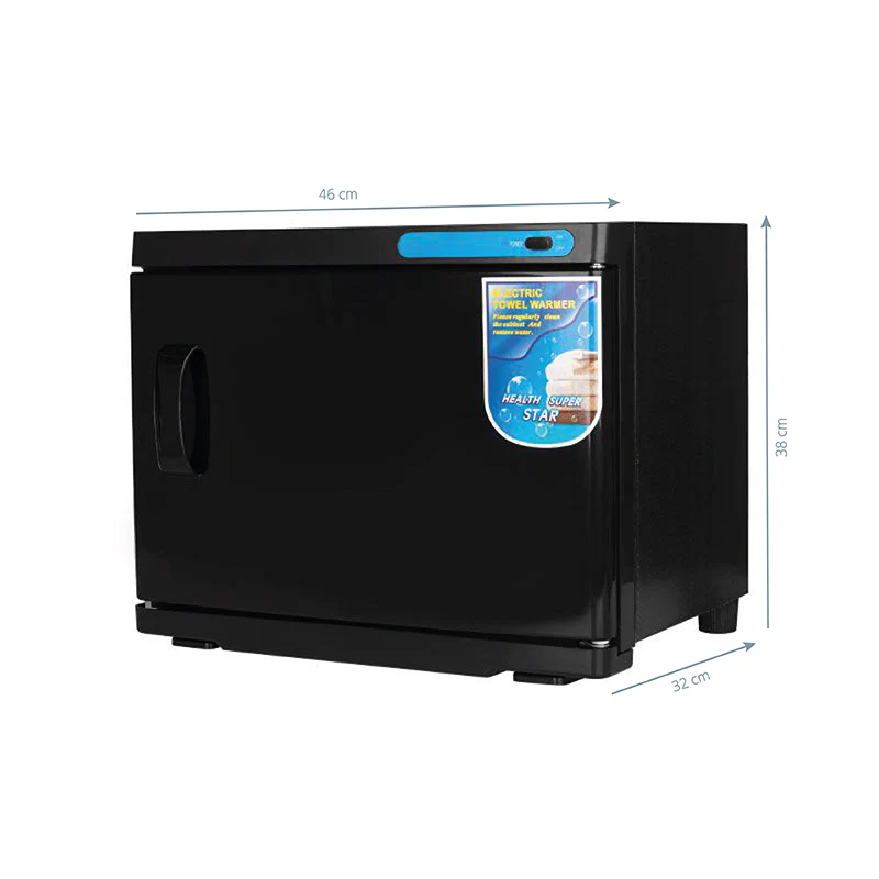 ActiveShop Towel Warmer With UV-C 23L Black Sterilizer - Image 2