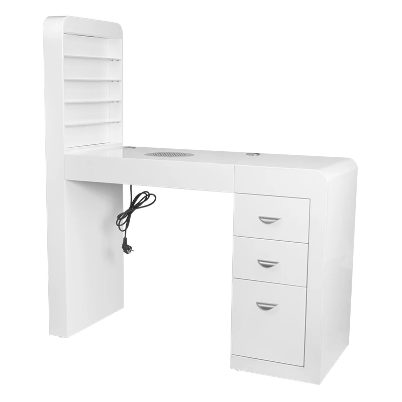 ActiveShop White Beauty Desk 310 with Built-In Absorber Right - Image 2