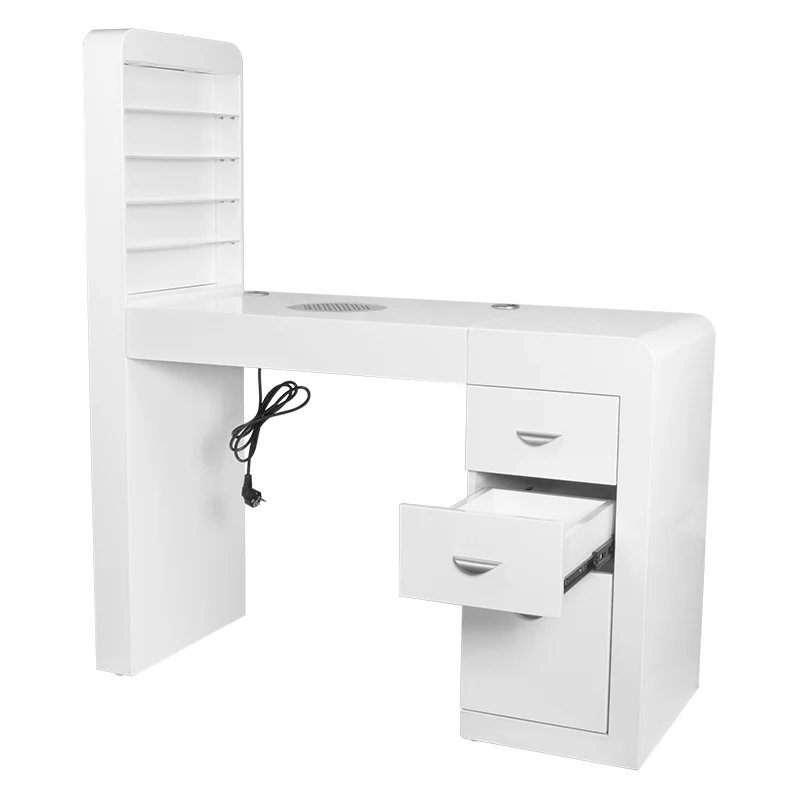 ActiveShop White Beauty Desk 310 with Built-In Absorber Right - Image 6