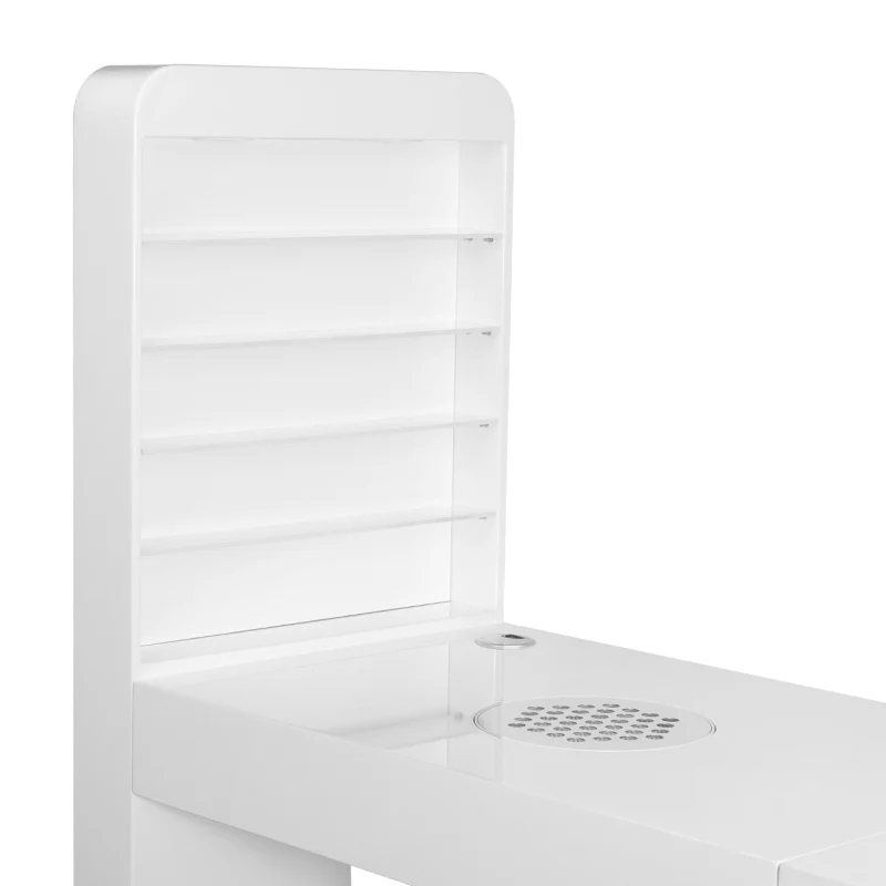 ActiveShop White Beauty Desk 310 with Built-In Absorber Right - Image 8