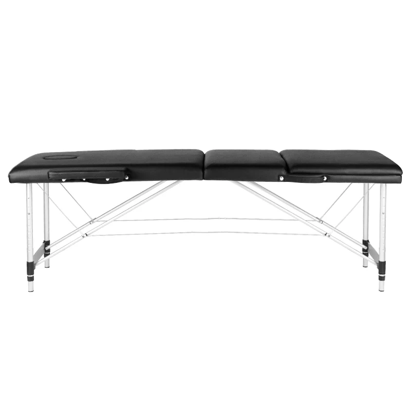ActivFizjo Aluminum Folding Massage Table Comfort 3 Segments Black & Silver - Image 8