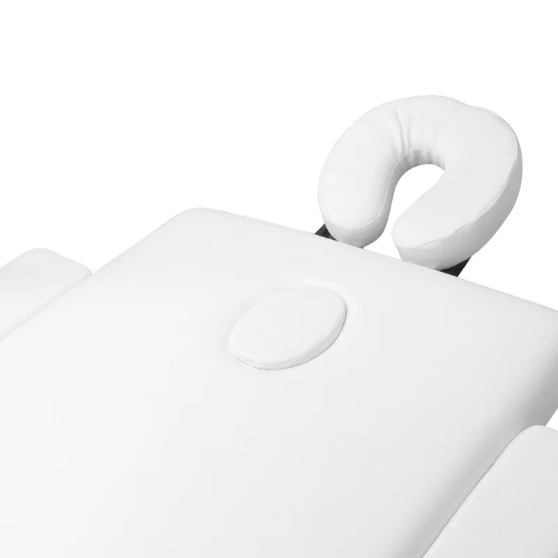 ActivFizjo Aluminum Folding Massage Table Comfort 3 Segments White & Silver - Image 4