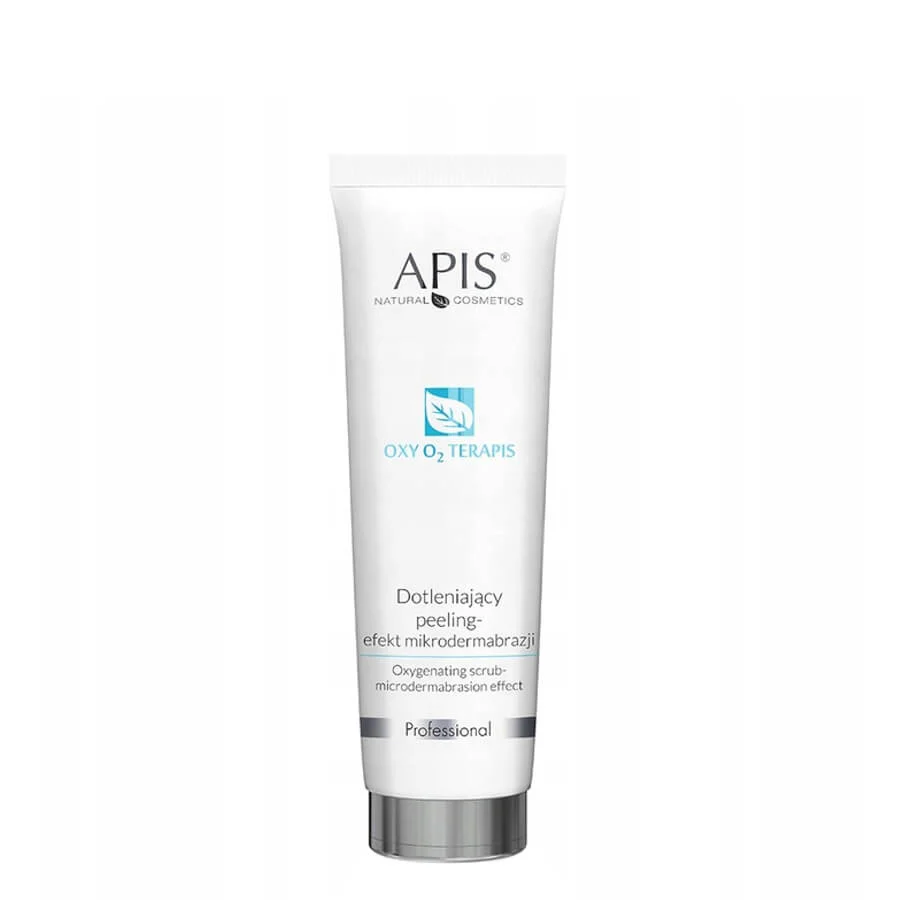 Apis OXY O2 Terapis Oxygenating Face Scrub Microdermabrasion Effect