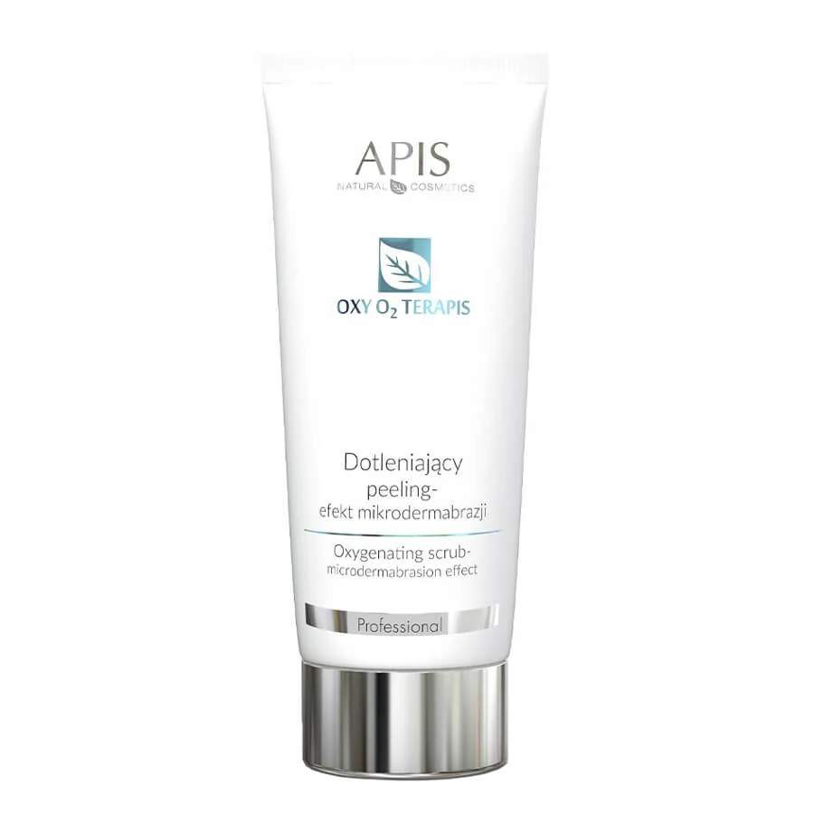 Apis OXY O2 Terapis Oxygenating Face Scrub Microdermabrasion Effect - Image 2