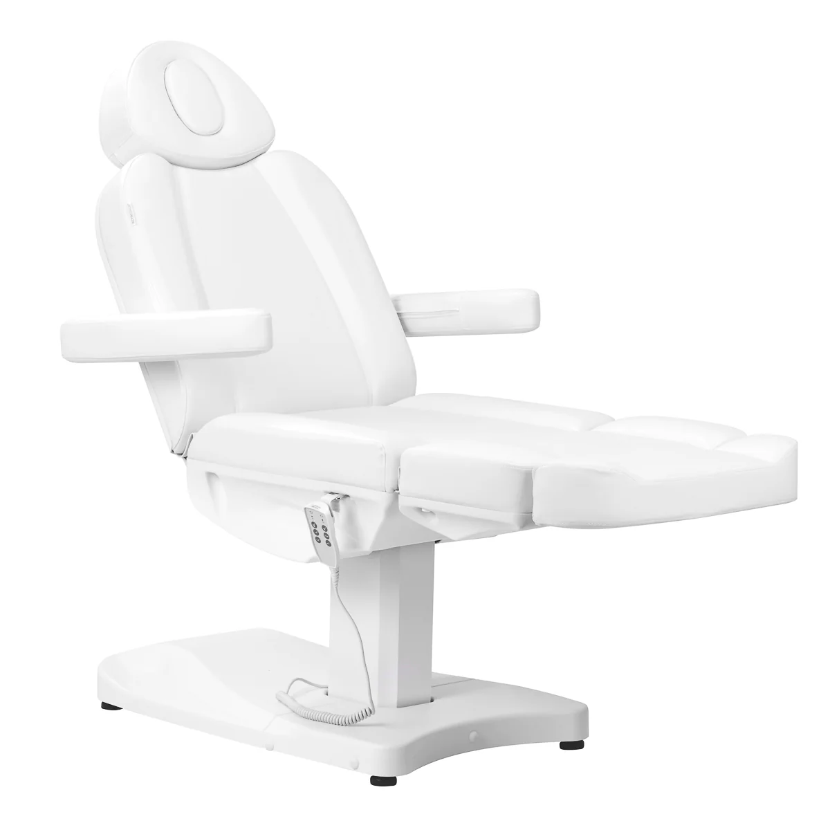 Azzurro Electric Cosmetic Chair / Bed 803D 3-Motors White - Image 2