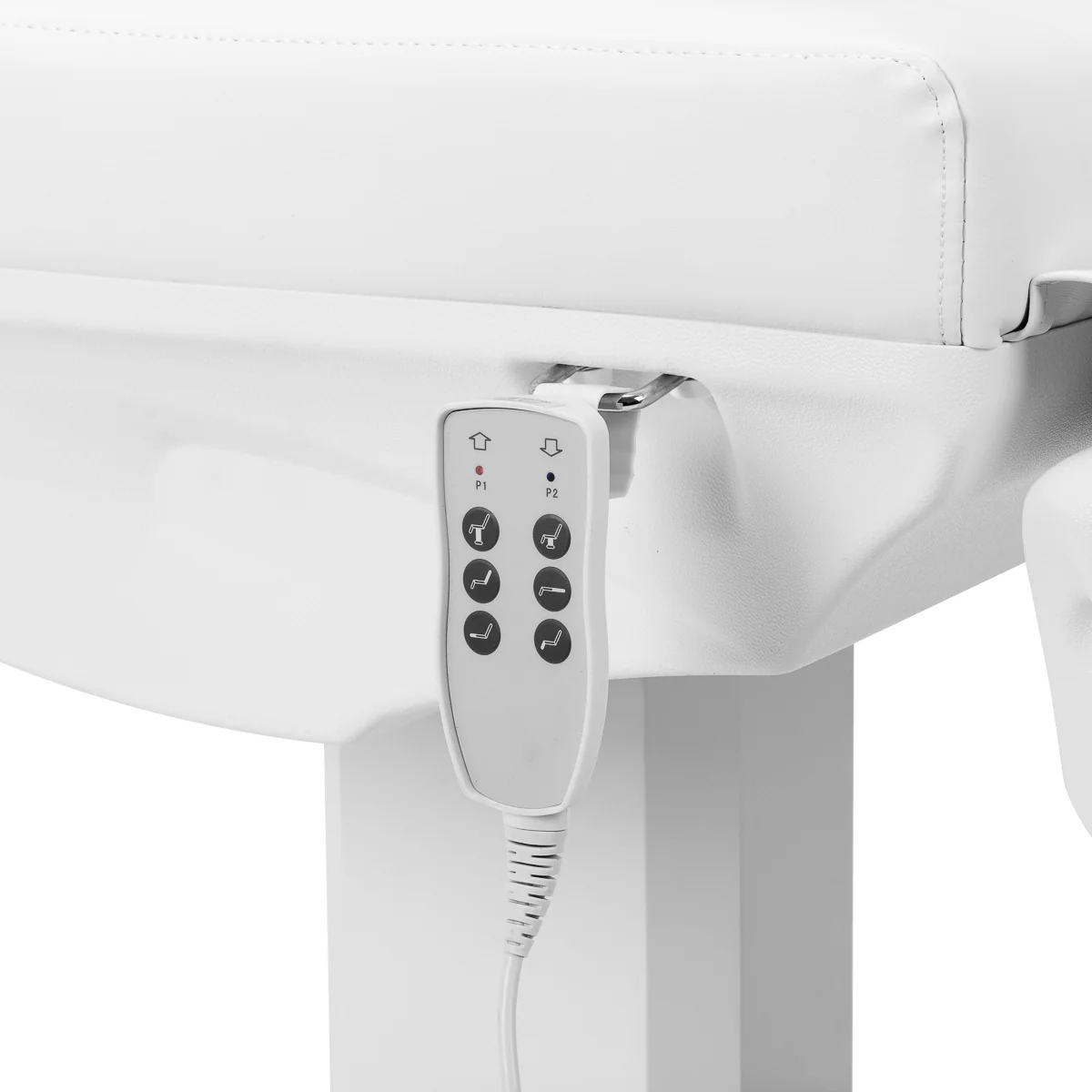 Azzurro Electric Cosmetic Chair / Bed 803D 3-Motors White - Image 5