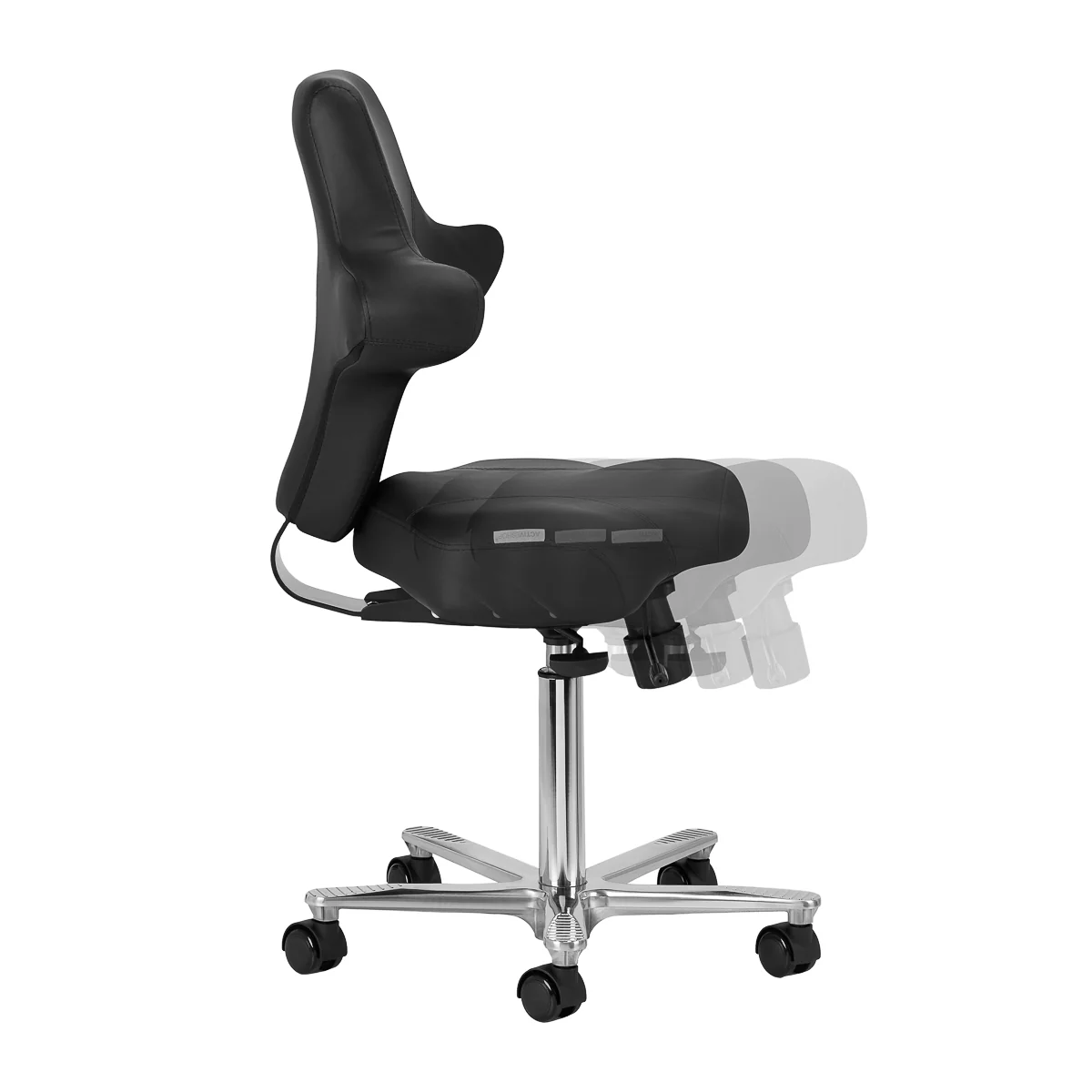 Azzurro Special 152 Beauty Chair Black - Image 8