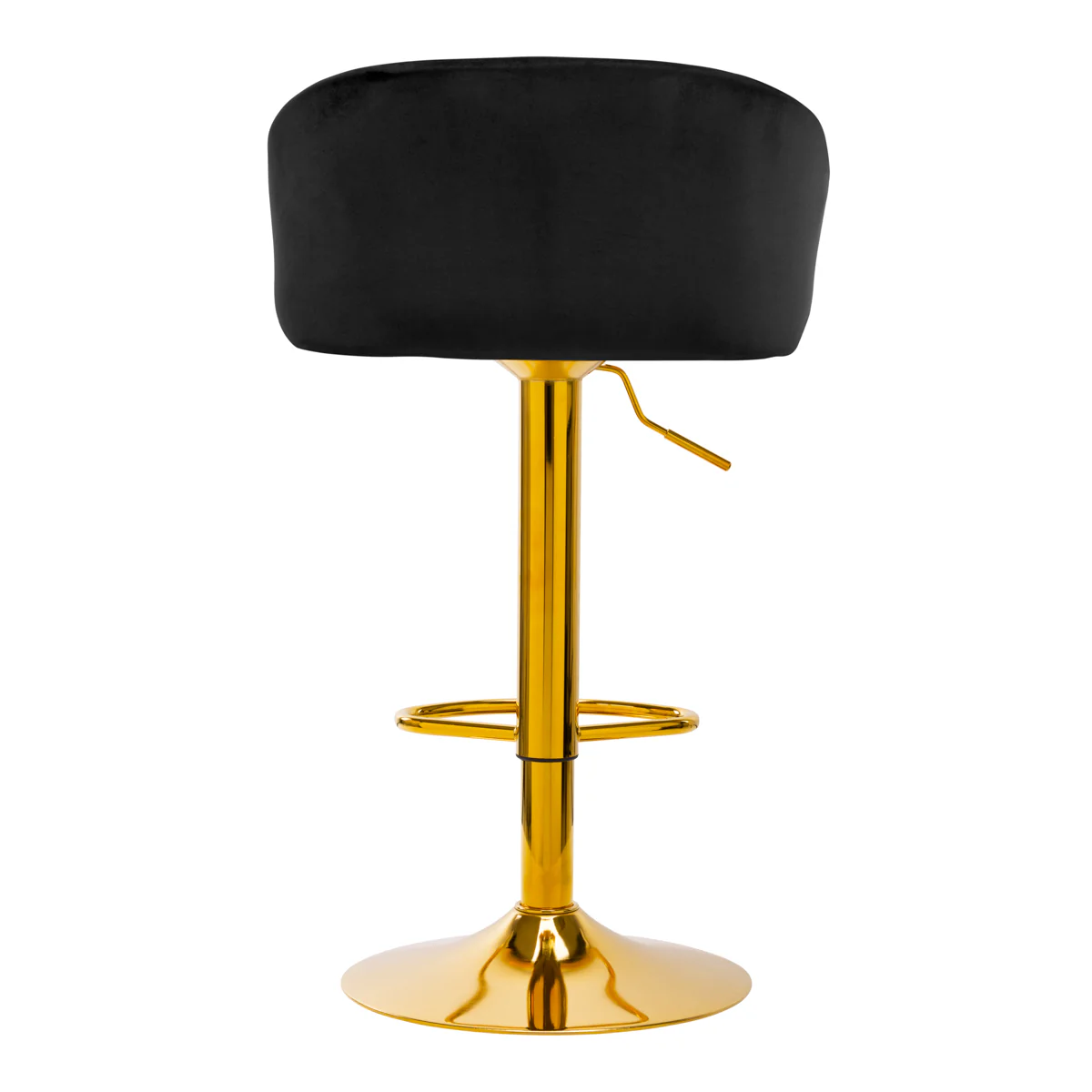 Bar stool QS-B16G VELVET BLACK - Image 4