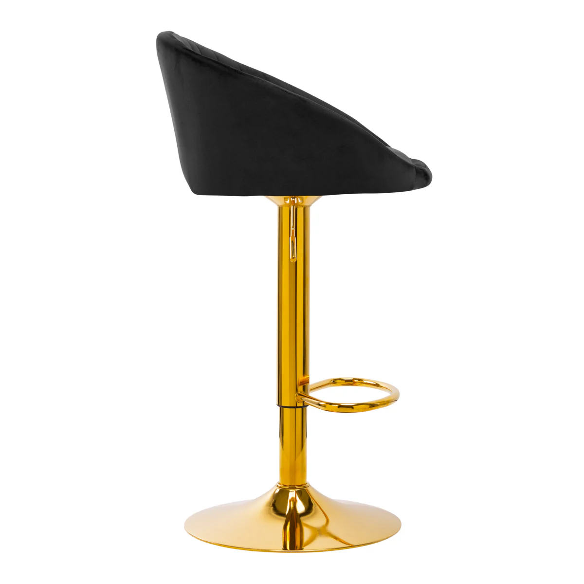 Bar stool QS-B16G VELVET BLACK - Image 6