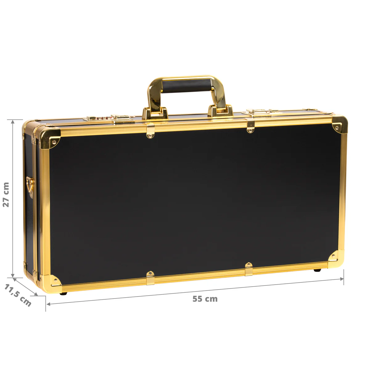 ACTIVESHOP BARBER BLACK AND GOLD HAIRDRESSING SUITCASE - Image 2