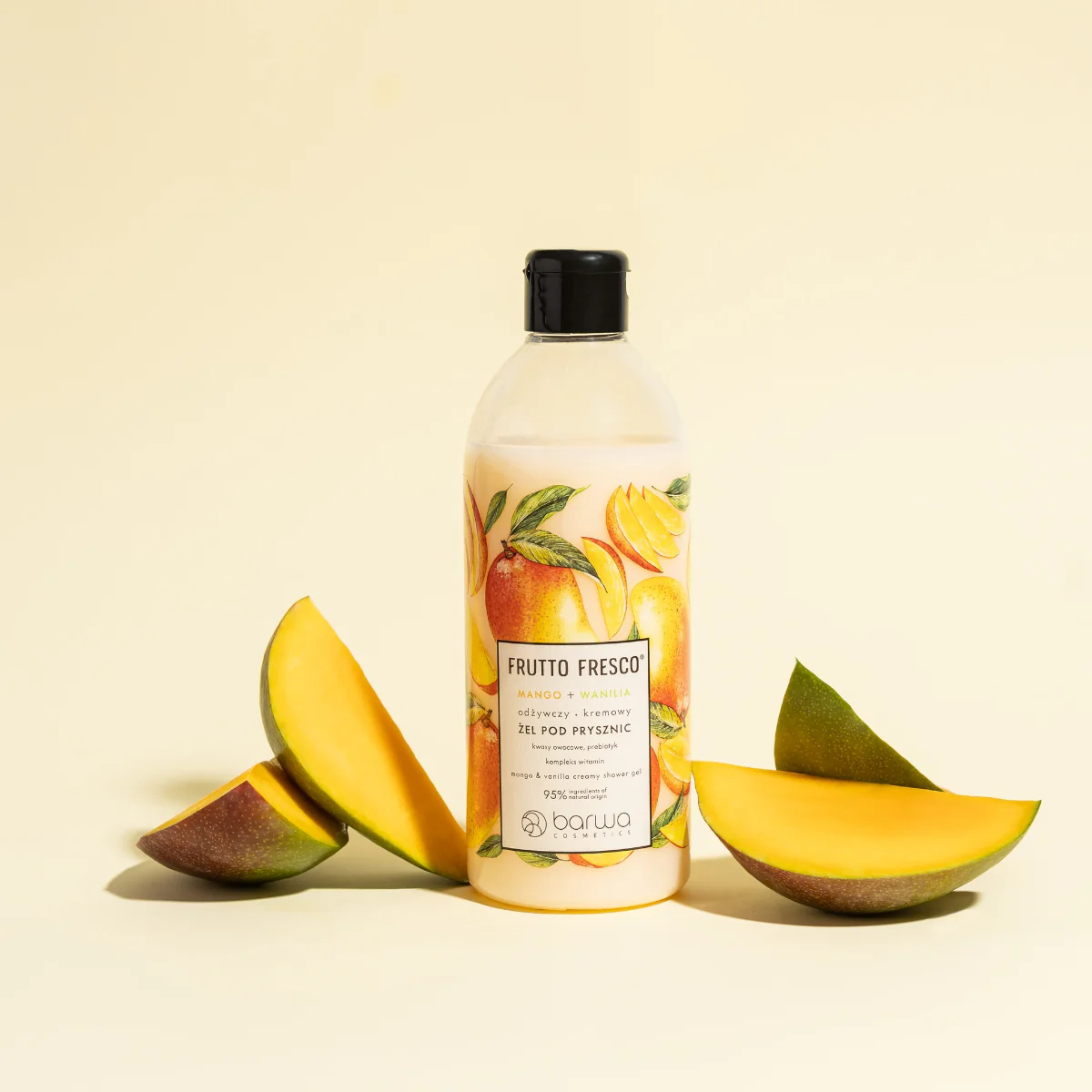 Barwa Frutto Fresco Nourishing Shower Gel Mango & Vanilla - Image 2