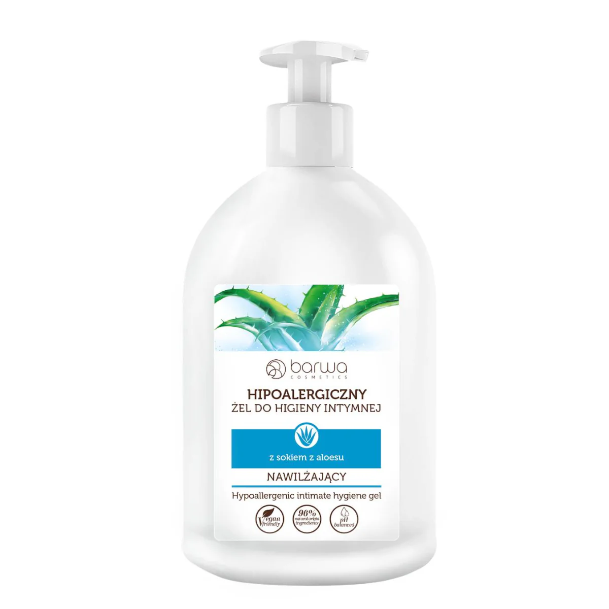 Barwa Hypoallergenic Moisturizing Intimate Gel Aloe