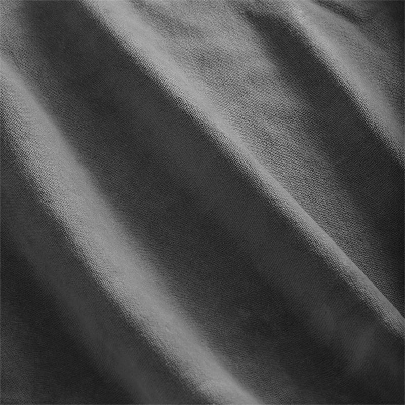 Beauty Chair / Bed Sheet Elastic Cover 70cm x 190cm Velour Grey - Image 2