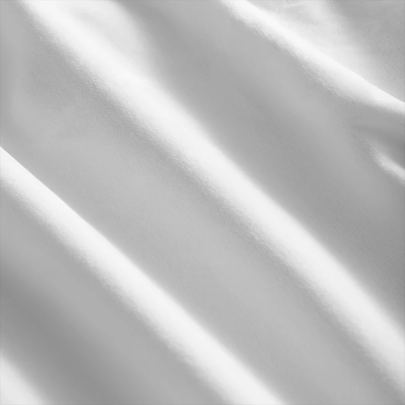 Beauty Chair / Bed Sheet Elastic Cover 70cm x 190cm Velour White - Image 2